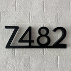 Backlit LED House Numbers with Underline – Modern Illuminated Address Numbers