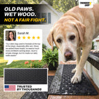 Thunder Grip Heavy-Duty Rubber Stair Treads for Outdoor